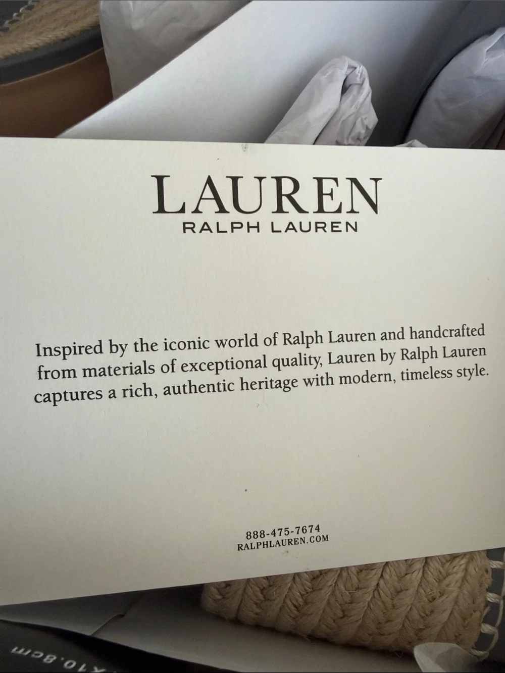 Lauren Ralph Lauren smooth gray